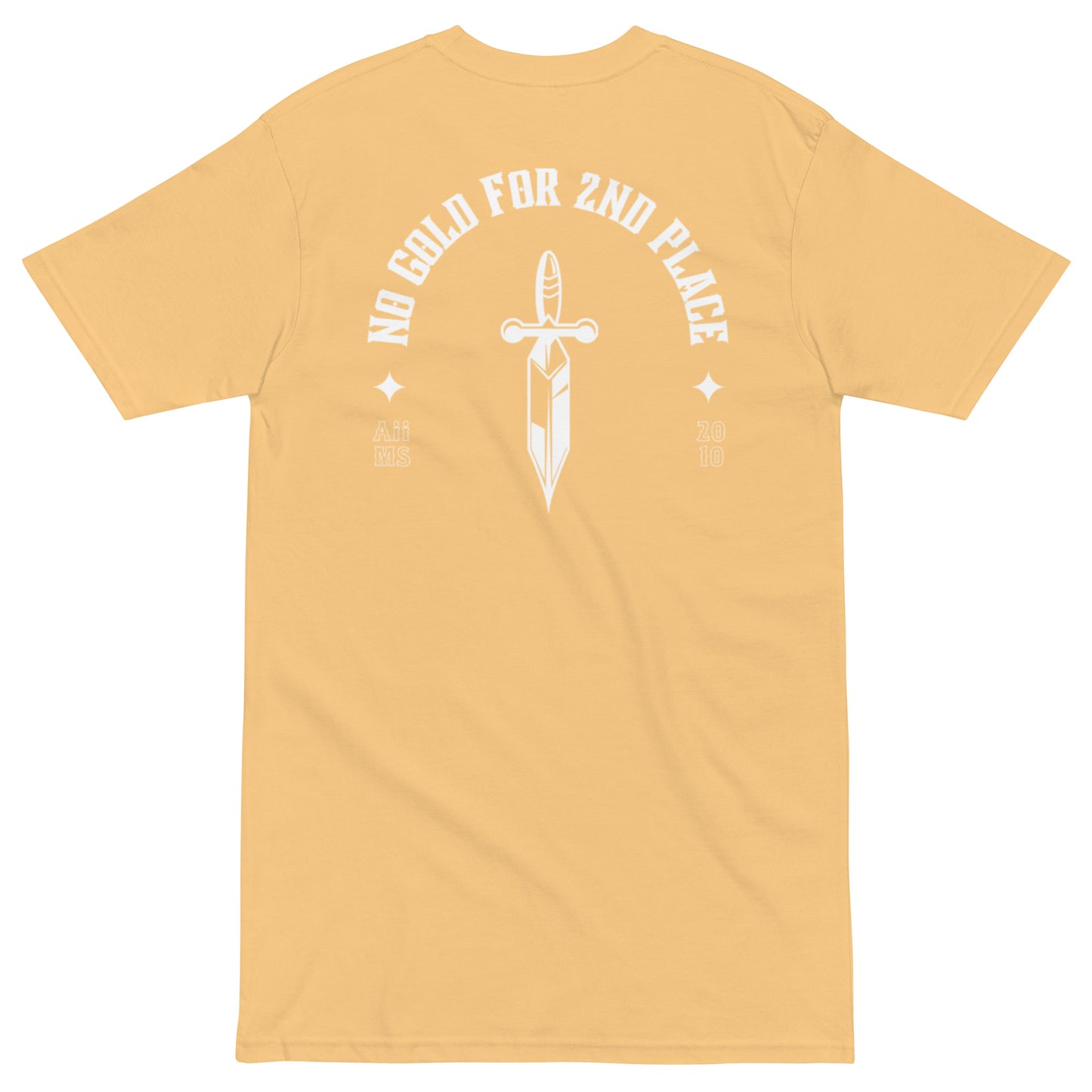 No Gold For Second Place Heavyweight Tee